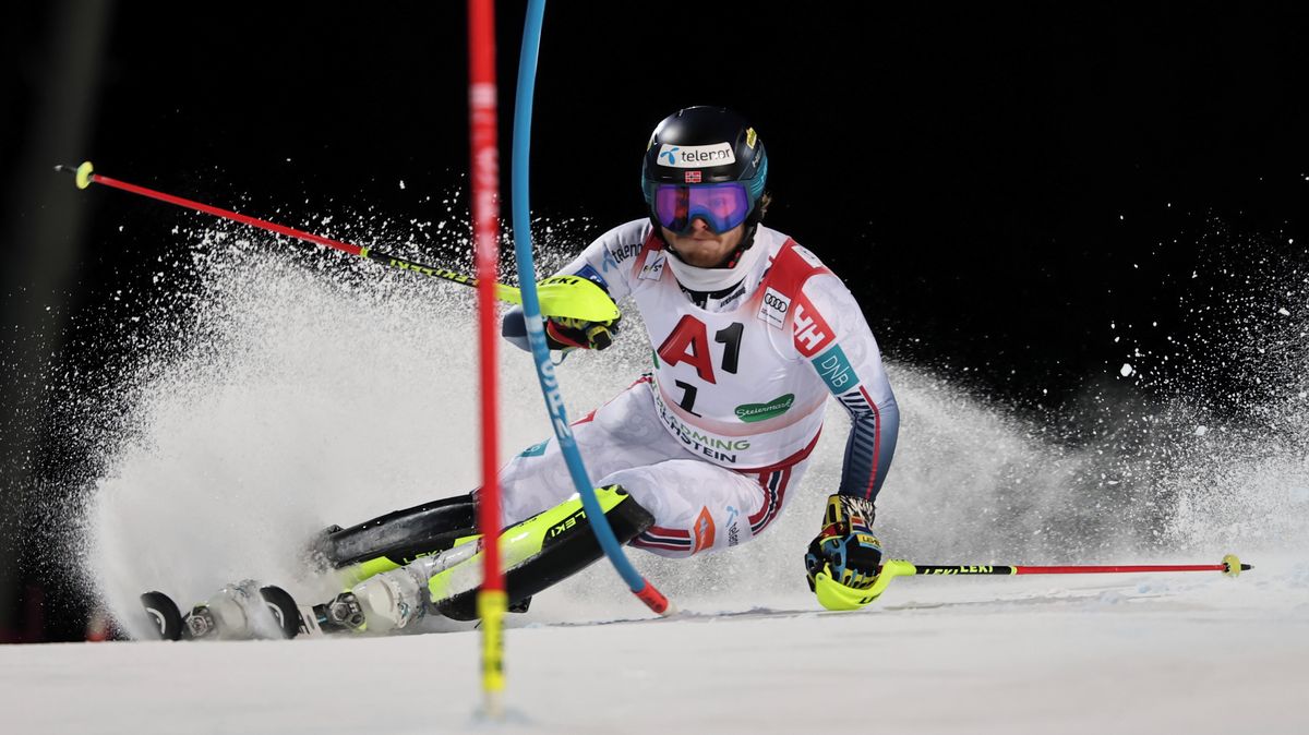 Poslední slalom před ZOH vede ve Schladmingu po prvním kole Nor McGrath